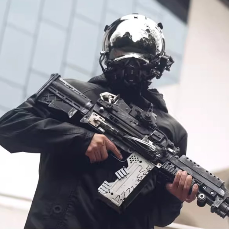 【N.5】FockSeries サイバーパンクフェイス【Cyber KEDLAR】 - LUCHYテックウェア&サバゲー専門店