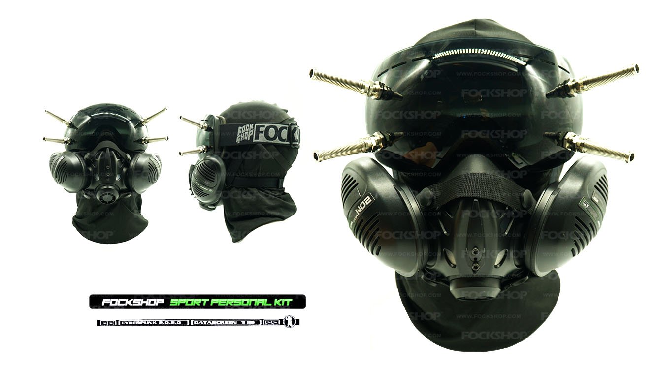 【N.8】FockSeries サイバーパンクフェイス【SHADOW02】 - LUCHYテックウェア&サバゲー専門店