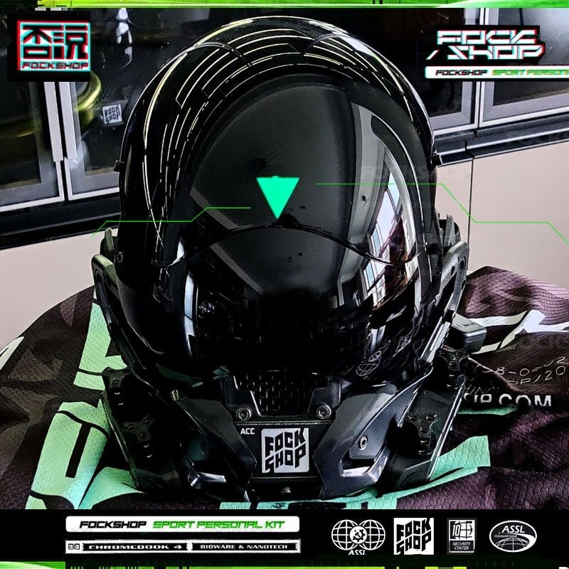 【N.9】FockSeries サイバーパンクフェイス【無S】 - LUCHYテックウェア&サバゲー専門店