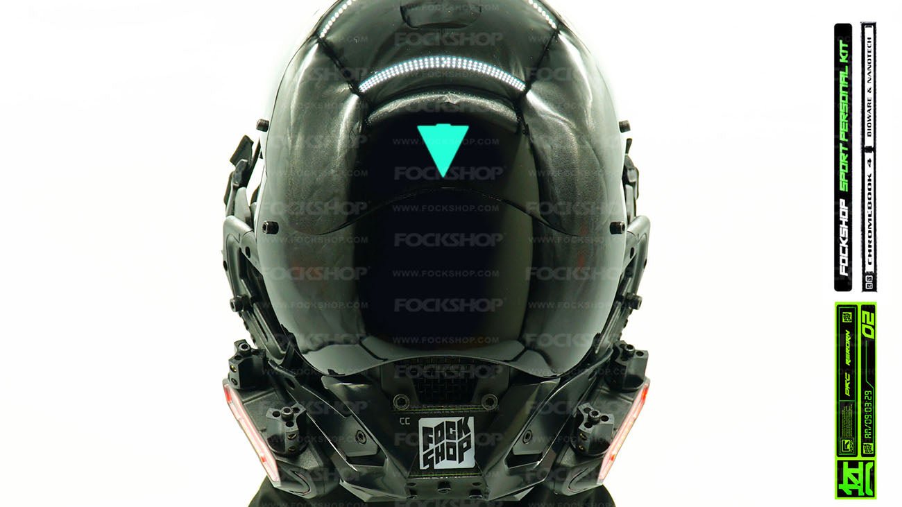 【N.9】FockSeries サイバーパンクフェイス【無S】 - LUCHYテックウェア&サバゲー専門店