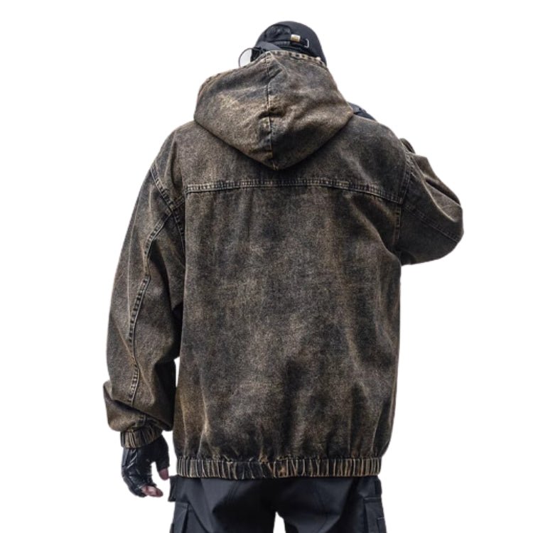 【吉業重工】カンガルーポケットデニムパーカー - LUCHYテックウェア&サバゲー専門店