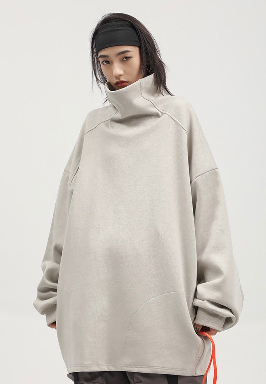 【吉業重工】スタンドカラールーズトレーナー - LUCHYテックウェア&サバゲー専門店