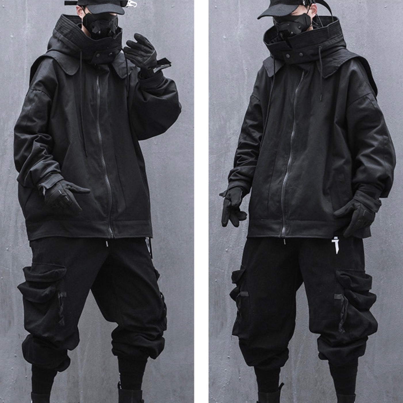 【吉業重工】ダークショールフードジャケット - LUCHYテックウェア&サバゲー専門店