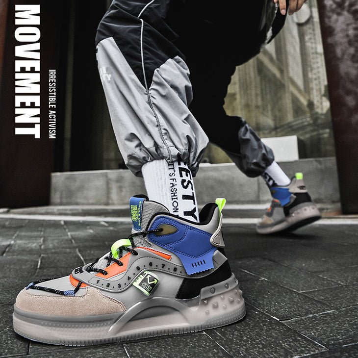 ハイトップポップスニーカー - LUCHYテックウェア&サバゲー専門店