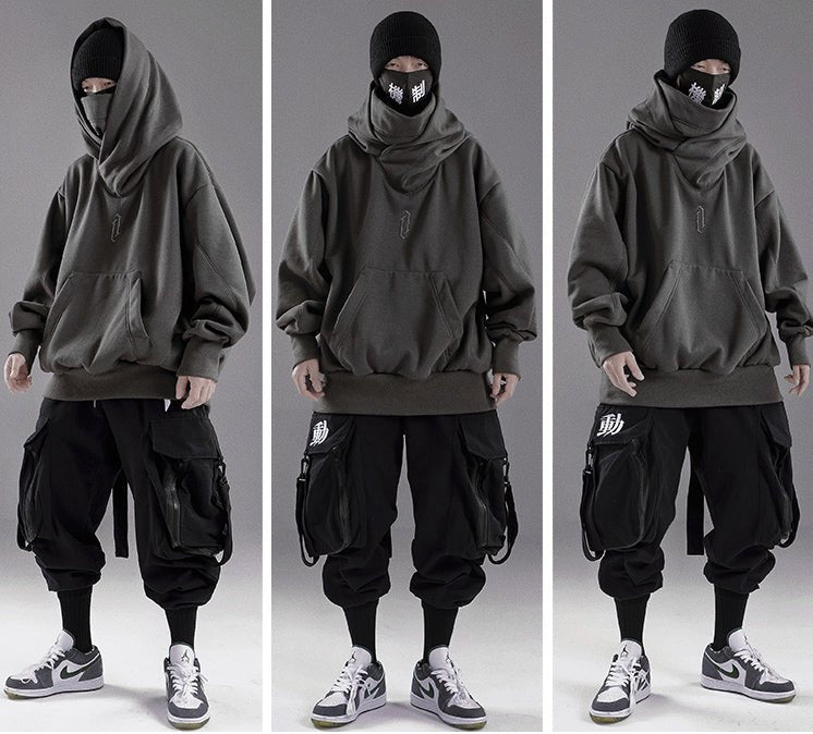 【吉業重工】ダブルネックパーカー - LUCHYテックウェア&サバゲー専門店