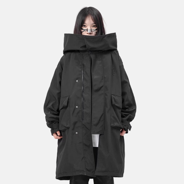 【吉業重工】フードミッドレングスロングコート - LUCHYテックウェア&サバゲー専門店
