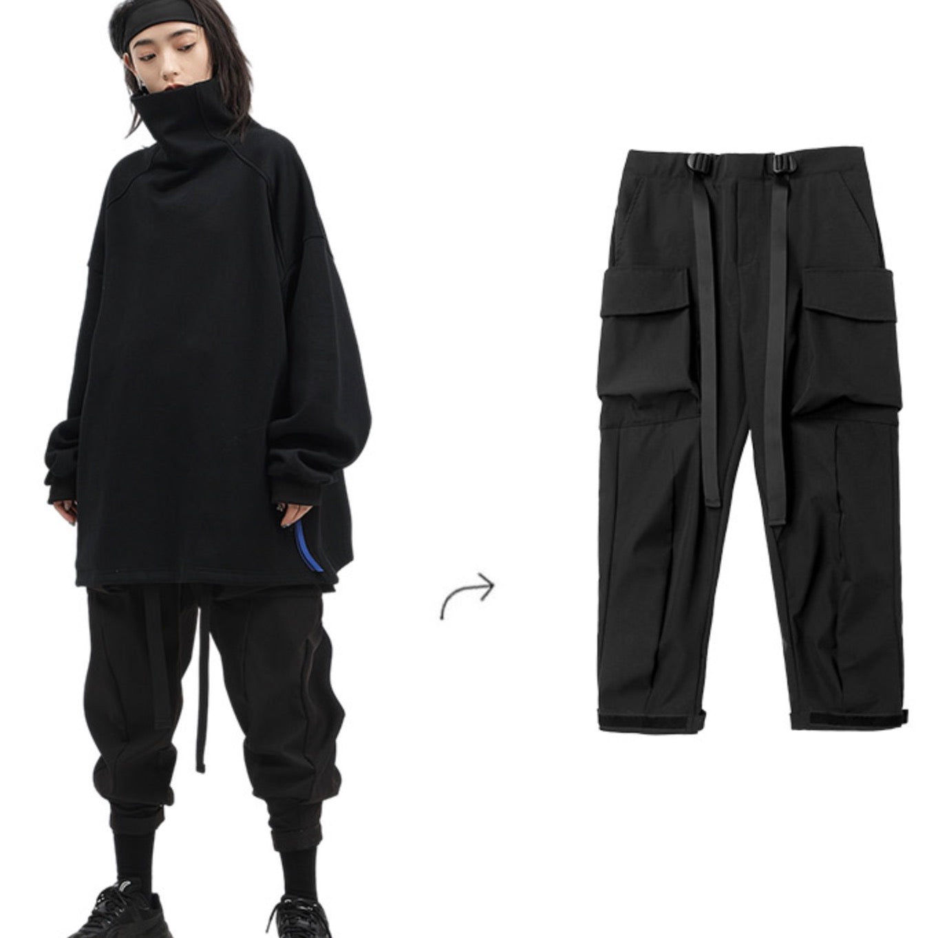 【吉業重工】スタンドカラールーズトレーナー - LUCHYテックウェア&サバゲー専門店