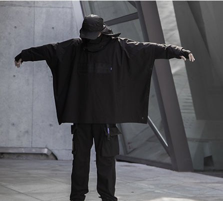 サイバーパンクショールジャケット - LUCHYテックウェア&サバゲー専門店