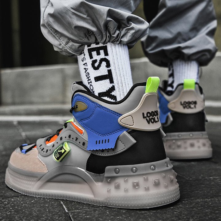 ハイトップポップスニーカー - LUCHYテックウェア&サバゲー専門店