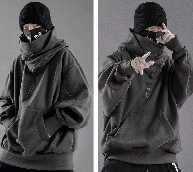 【吉業重工】ダブルネックパーカー - LUCHYテックウェア&サバゲー専門店