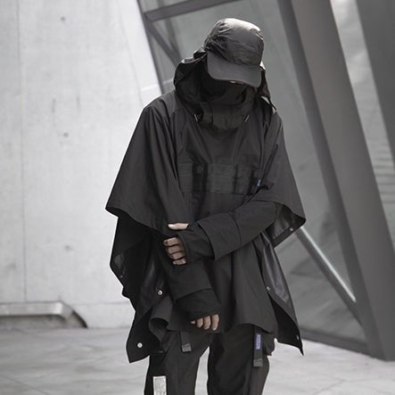 サイバーパンクショールジャケット - LUCHYテックウェア&サバゲー専門店