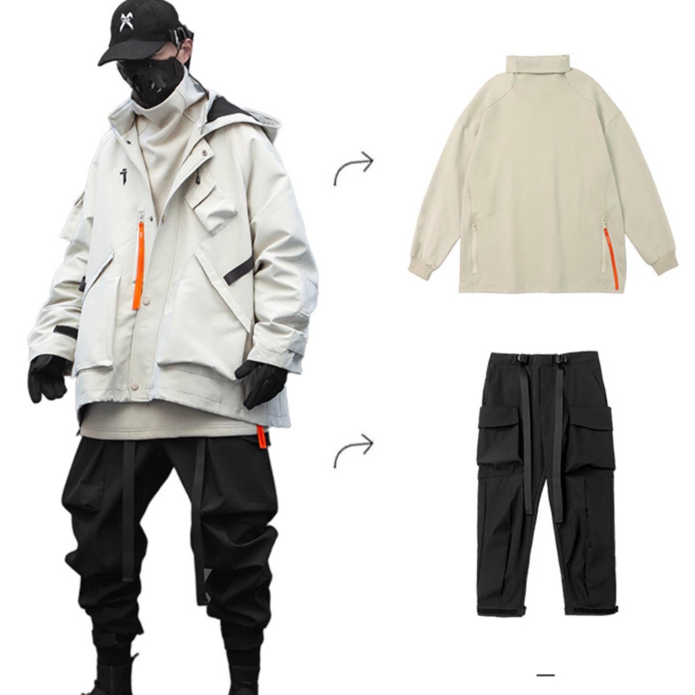 【吉業重工】ストリートフードジャケット - LUCHYテックウェア&サバゲー専門店