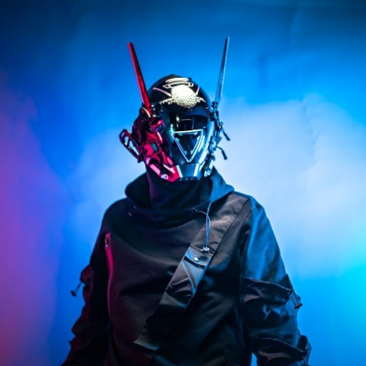 S/10【機動隊】Punk Force サイバーマスク【未来】 - LUCHYテックウェア&サバゲー専門店