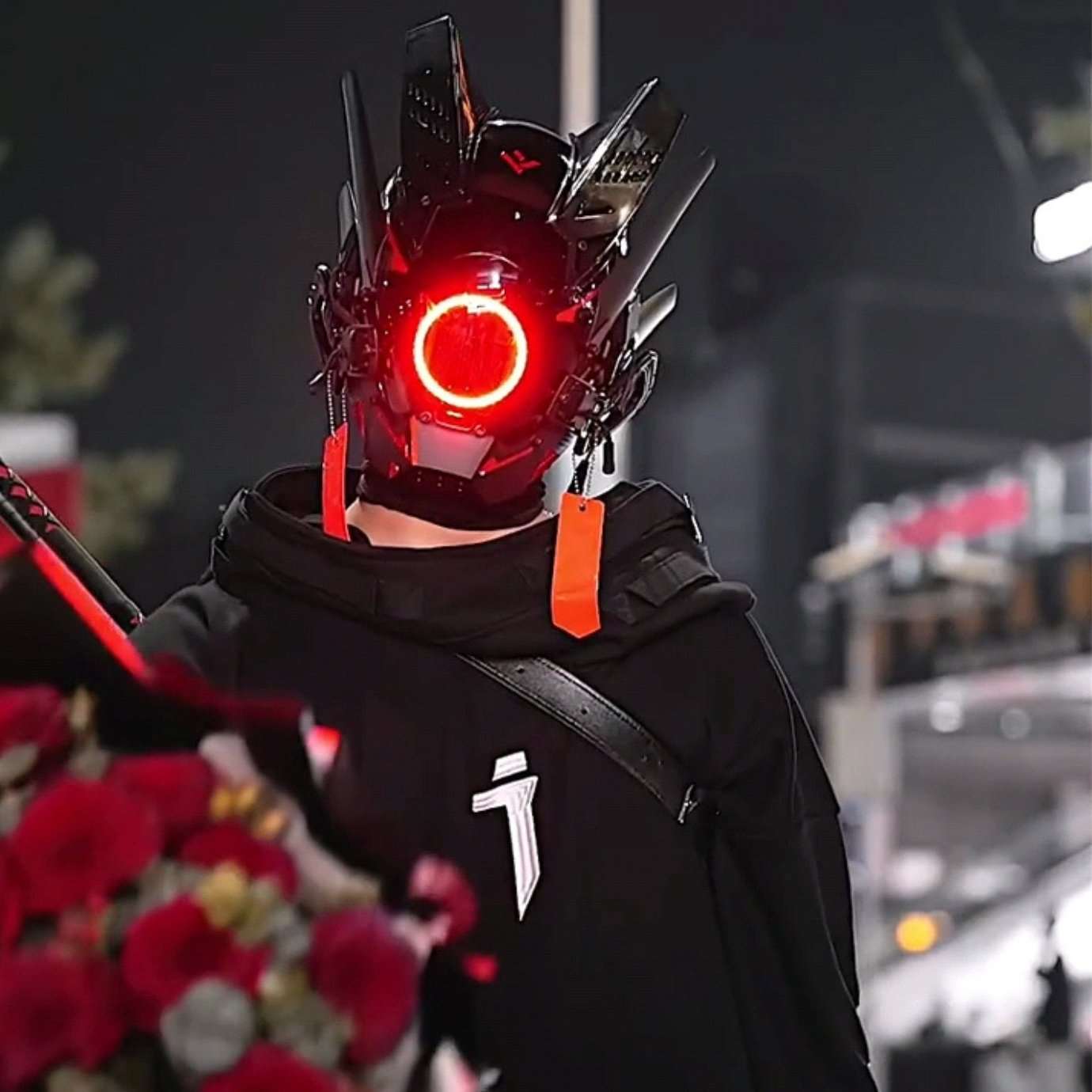 S/11【機動隊】Punk Force サイバーマスク【忍】 - LUCHYテックウェア&サバゲー専門店