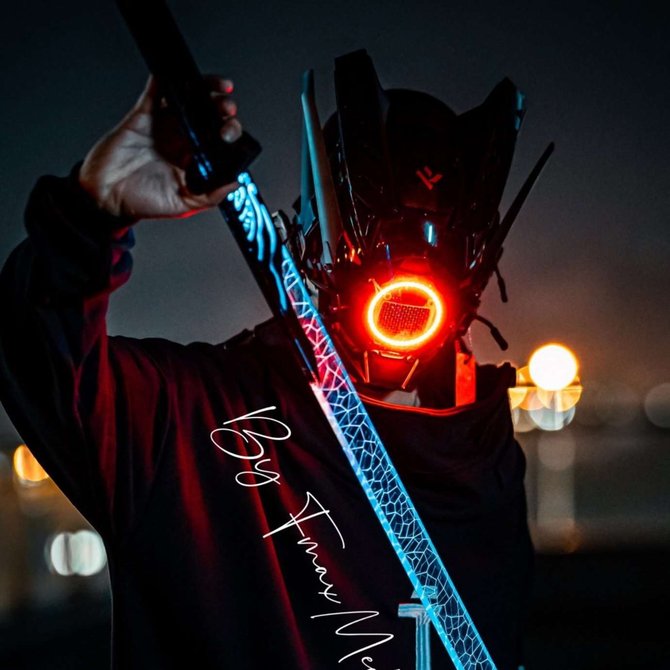 S/11【機動隊】Punk Force サイバーマスク【忍】 - LUCHYテックウェア&サバゲー専門店