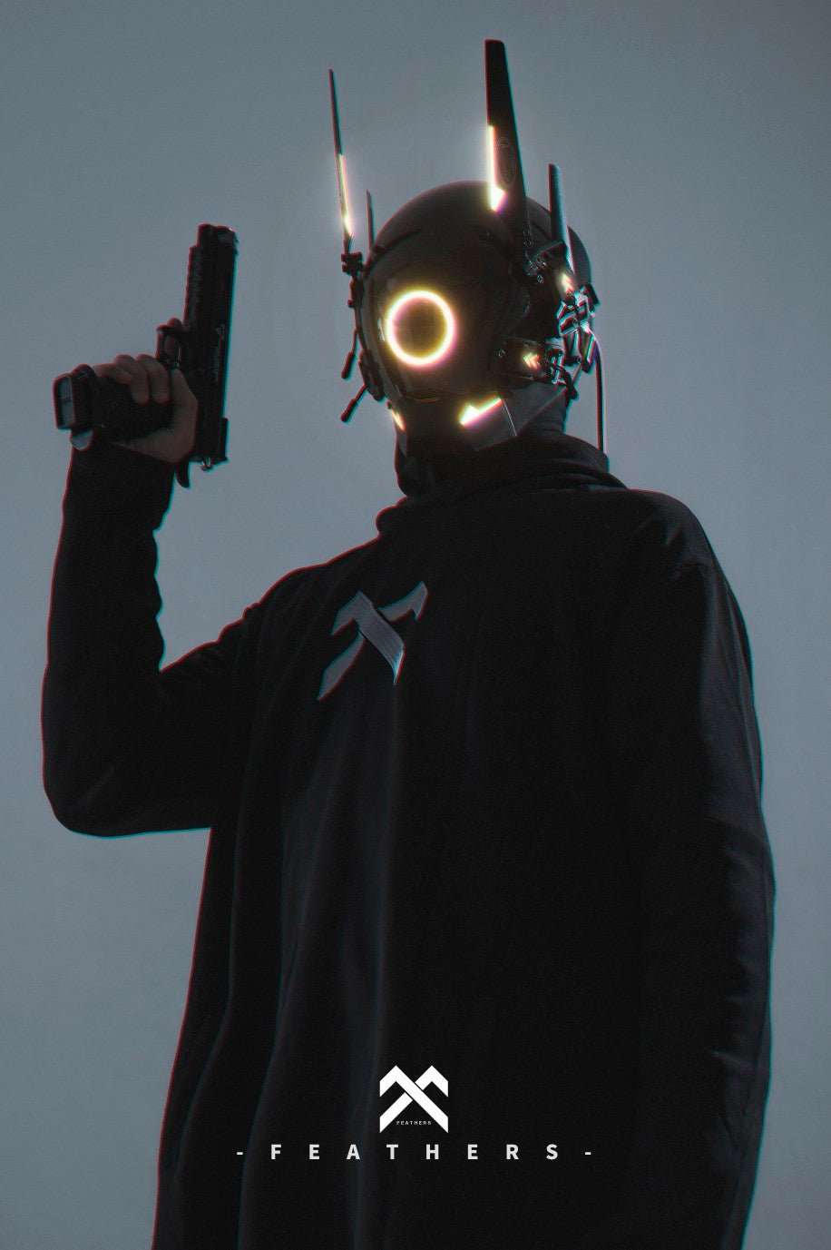 S/1【機動隊】Punk Force サイバーマスク【Cyber侍】 - LUCHYテックウェア&サバゲー専門店