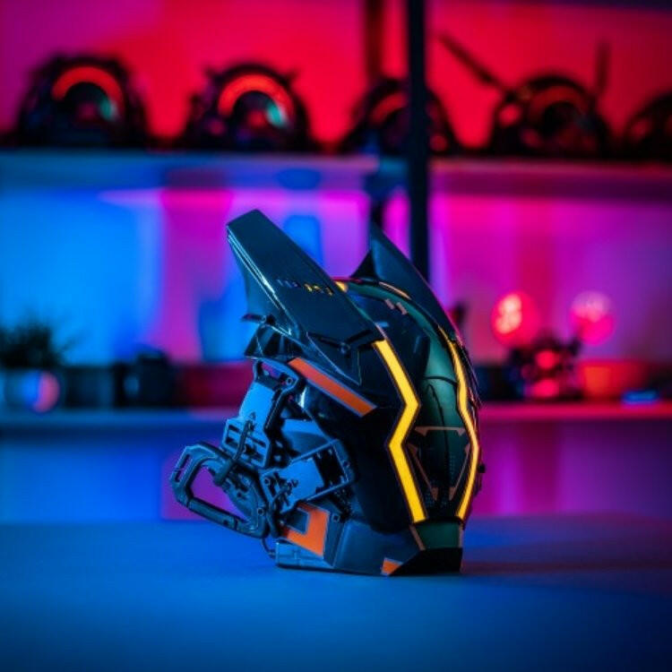 S/2【機動隊】Punk Force サイバーマスク【稲妻 燈Ver】 - LUCHYテックウェア&サバゲー専門店