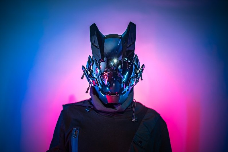 S/4【機動隊】Punk Force サイバーマスク【刺客】 - LUCHYテックウェア&サバゲー専門店