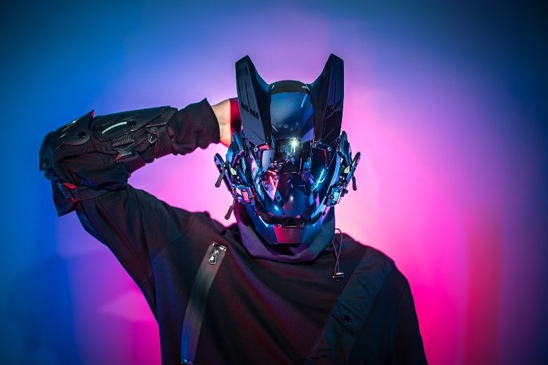 S/4【機動隊】Punk Force サイバーマスク【刺客】 - LUCHYテックウェア&サバゲー専門店