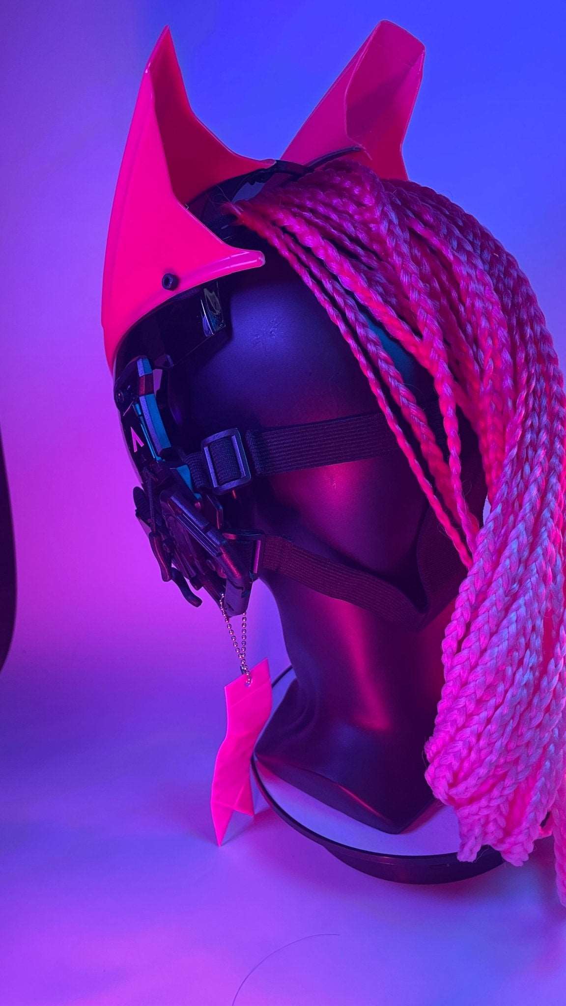 S/7 【機動隊】Punk Force サイバードレッドマスク【薄紅色】 - LUCHYテックウェア&サバゲー専門店