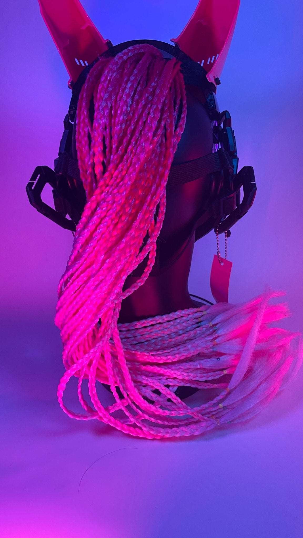 S/7 【機動隊】Punk Force サイバードレッドマスク【薄紅色】 - LUCHYテックウェア&サバゲー専門店