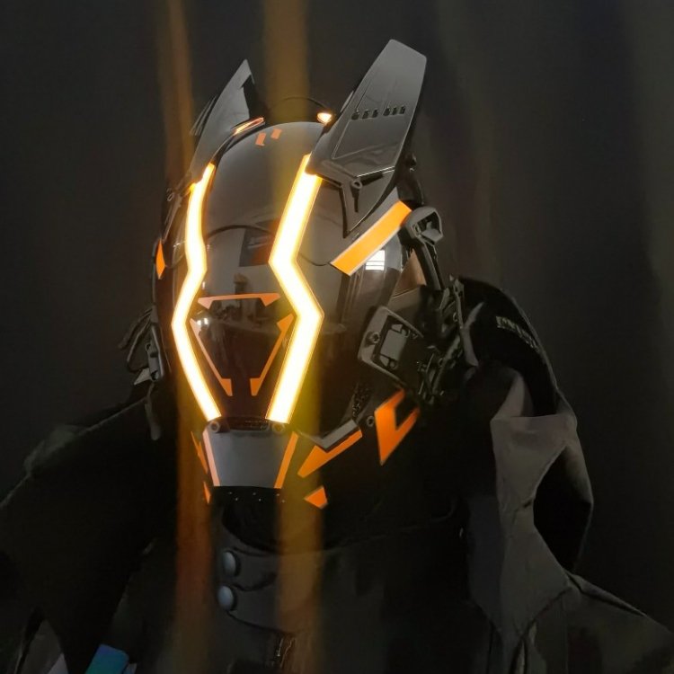 S/8【機動隊】Punk Force サイバーマスク【稲妻】 - LUCHYテックウェア&サバゲー専門店