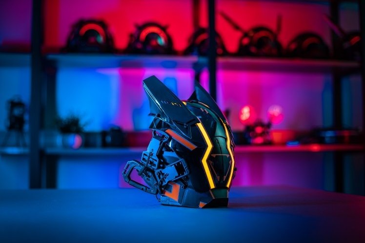 S/8【機動隊】Punk Force サイバーマスク【稲妻】 - LUCHYテックウェア&サバゲー専門店