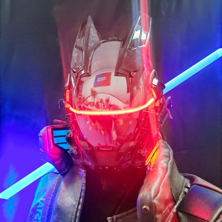 S/9【機動隊】Punk Force サイバーマスク【FOX】 - LUCHYテックウェア&サバゲー専門店