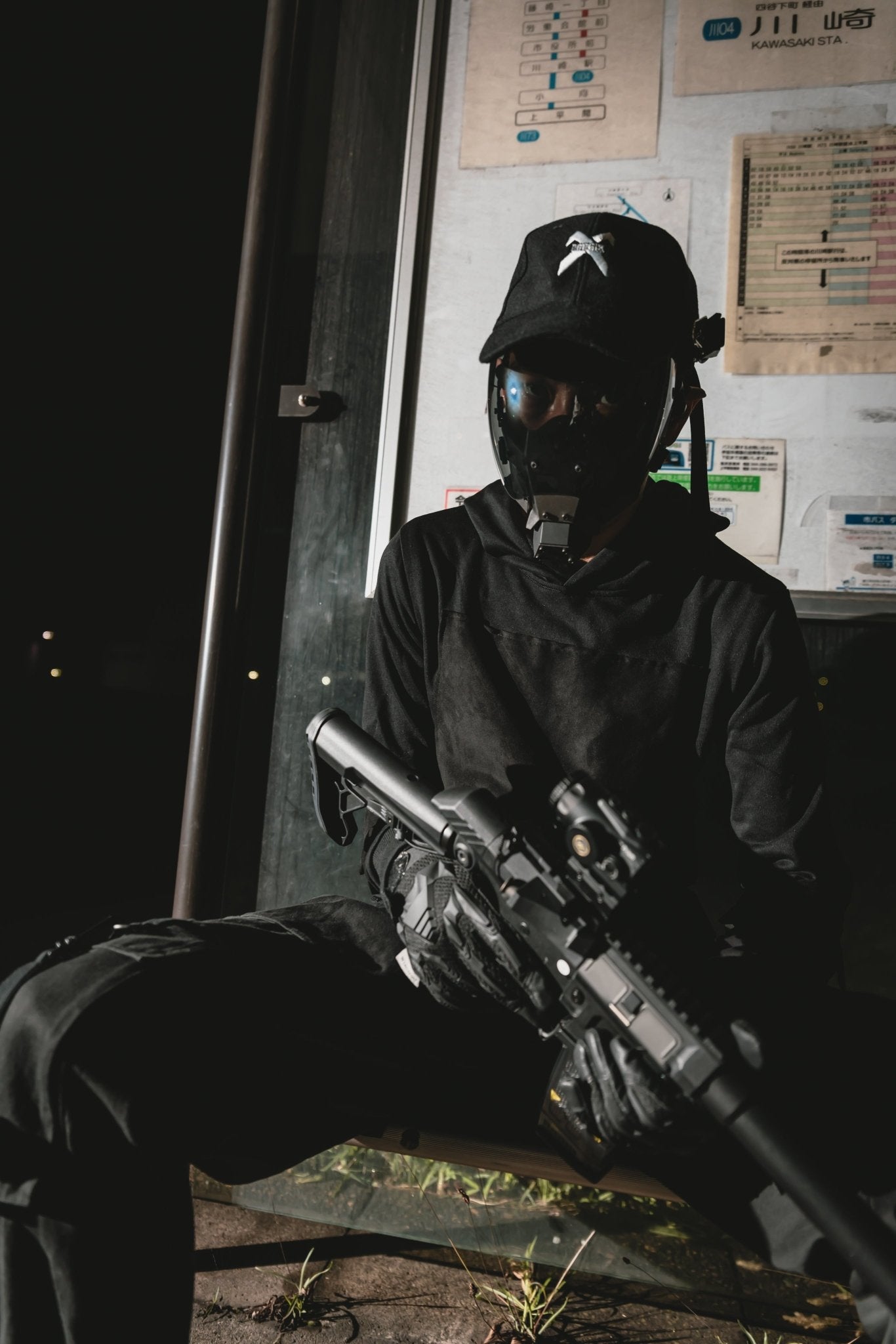 サイバー戦士SFフェイスガード - LUCHYテックウェア&サバゲー専門店