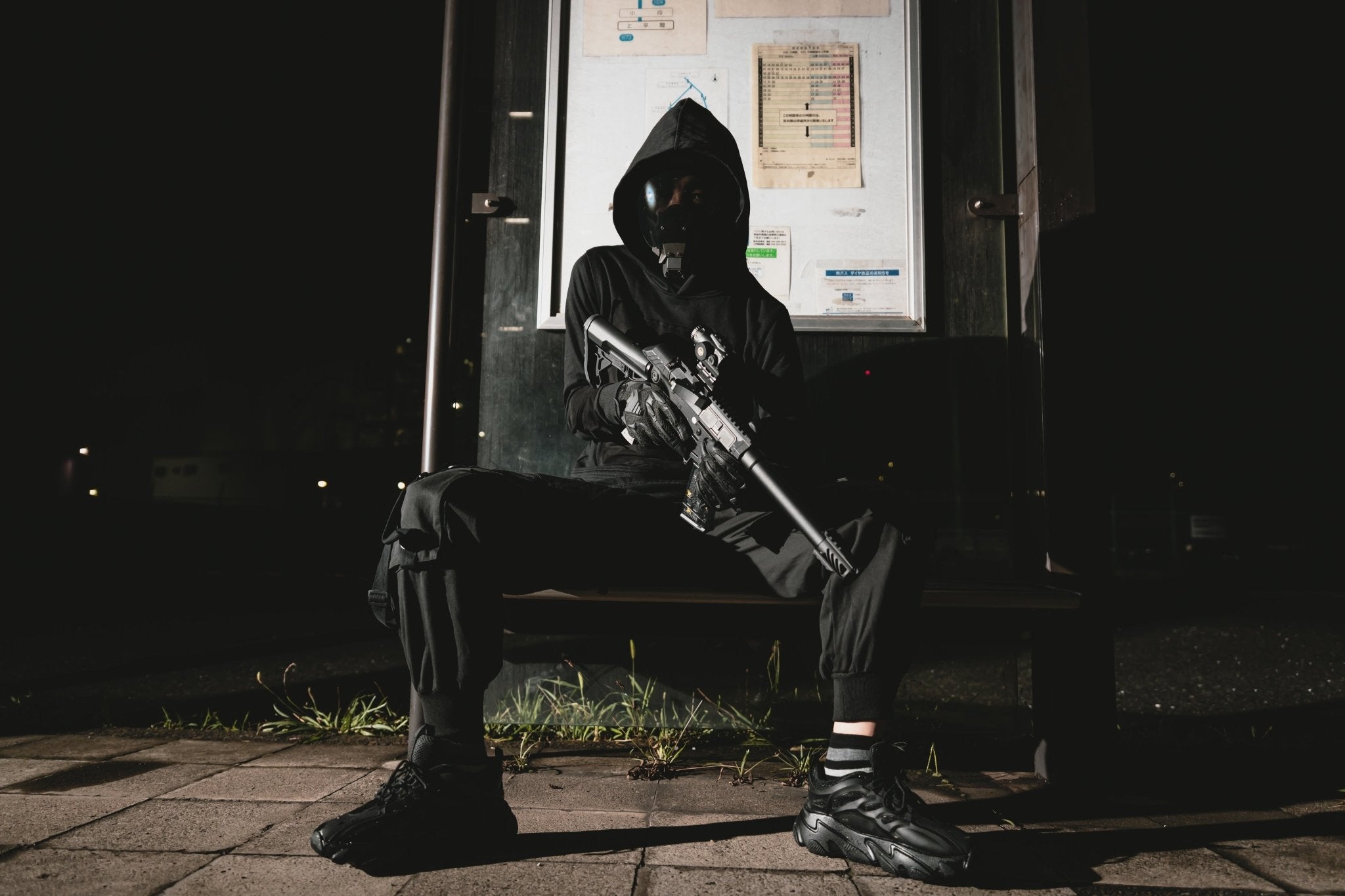 サイバー戦士SFフェイスガード - LUCHYテックウェア&サバゲー専門店