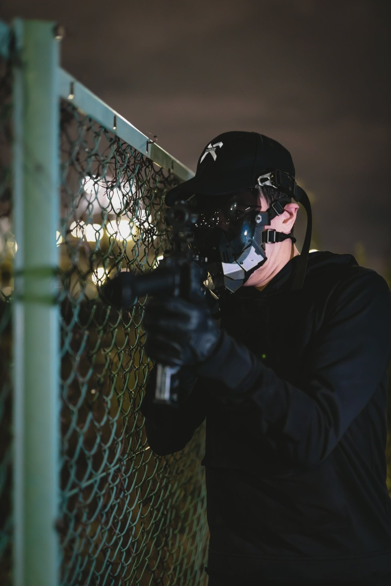 サイバー戦士SFフェイスガード - LUCHYテックウェア&サバゲー専門店