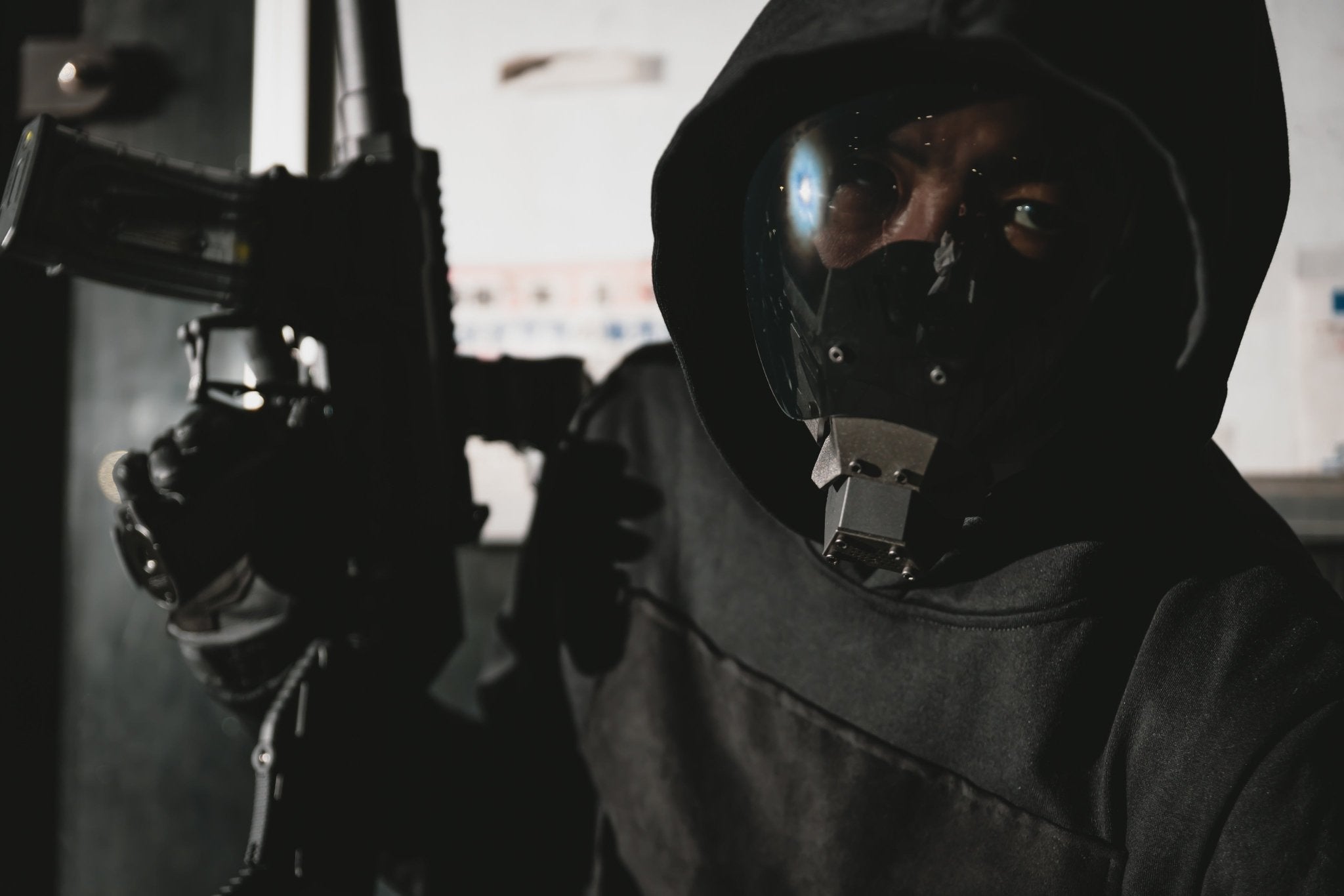 サイバー戦士SFフェイスガード - LUCHYテックウェア&サバゲー専門店