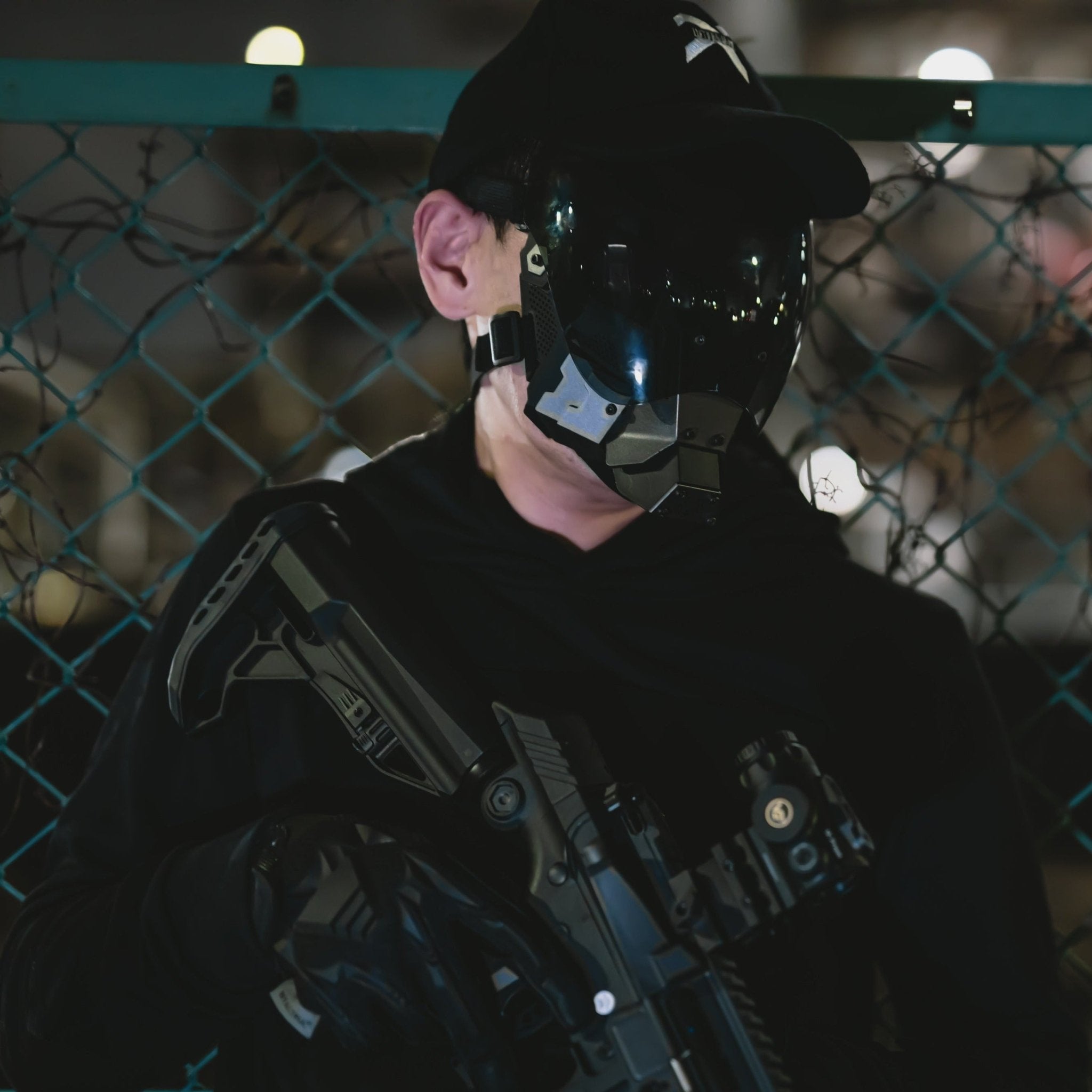 サイバー戦士SFフェイスガード - LUCHYテックウェア&サバゲー専門店