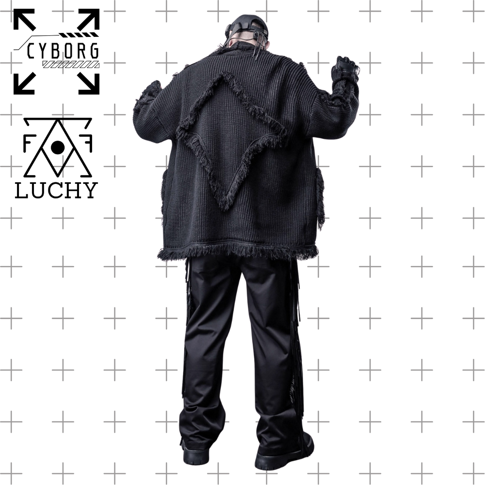 【CYBORG】フリンジカーディガン