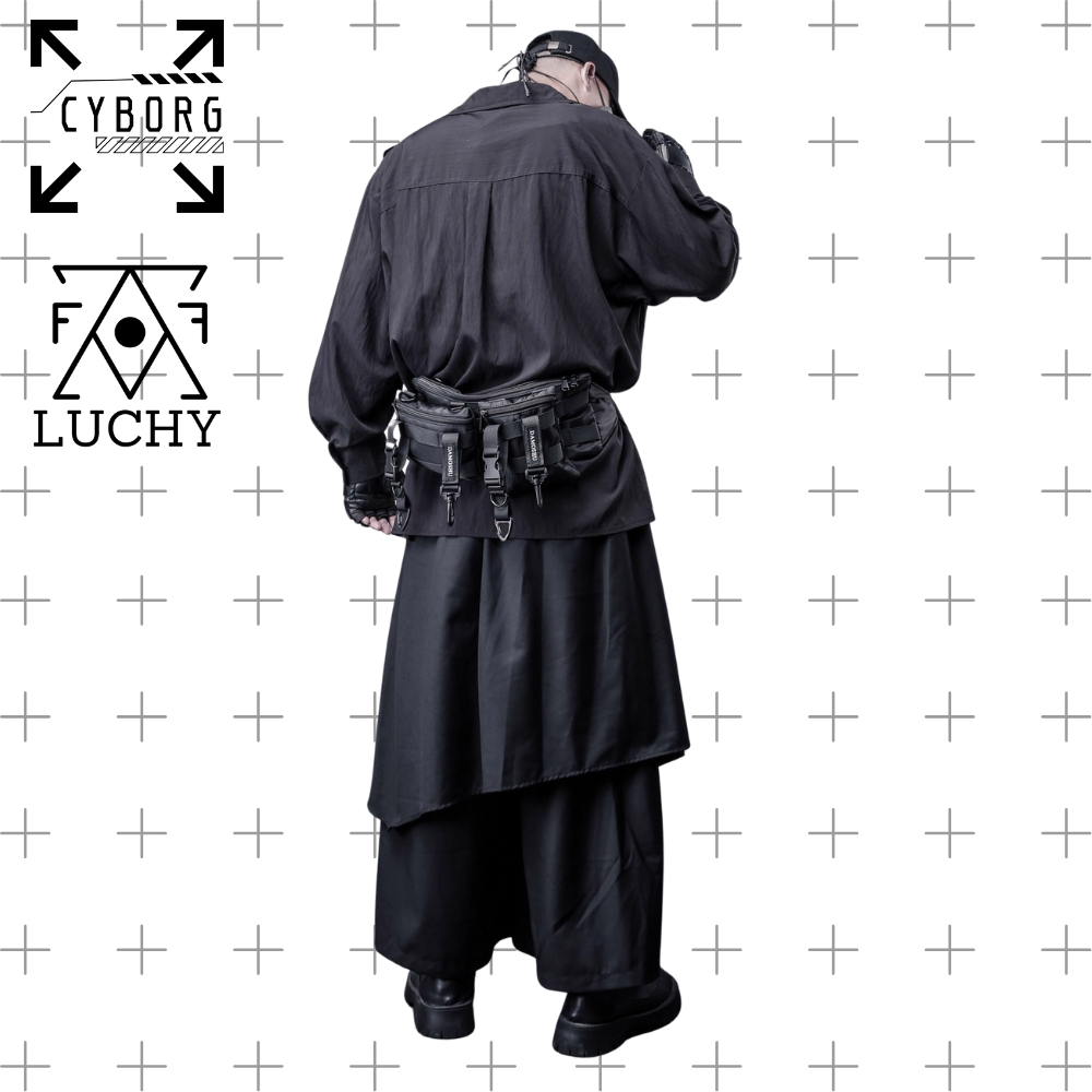 【CYBORG】カオス・ドレープシャドウシャツ