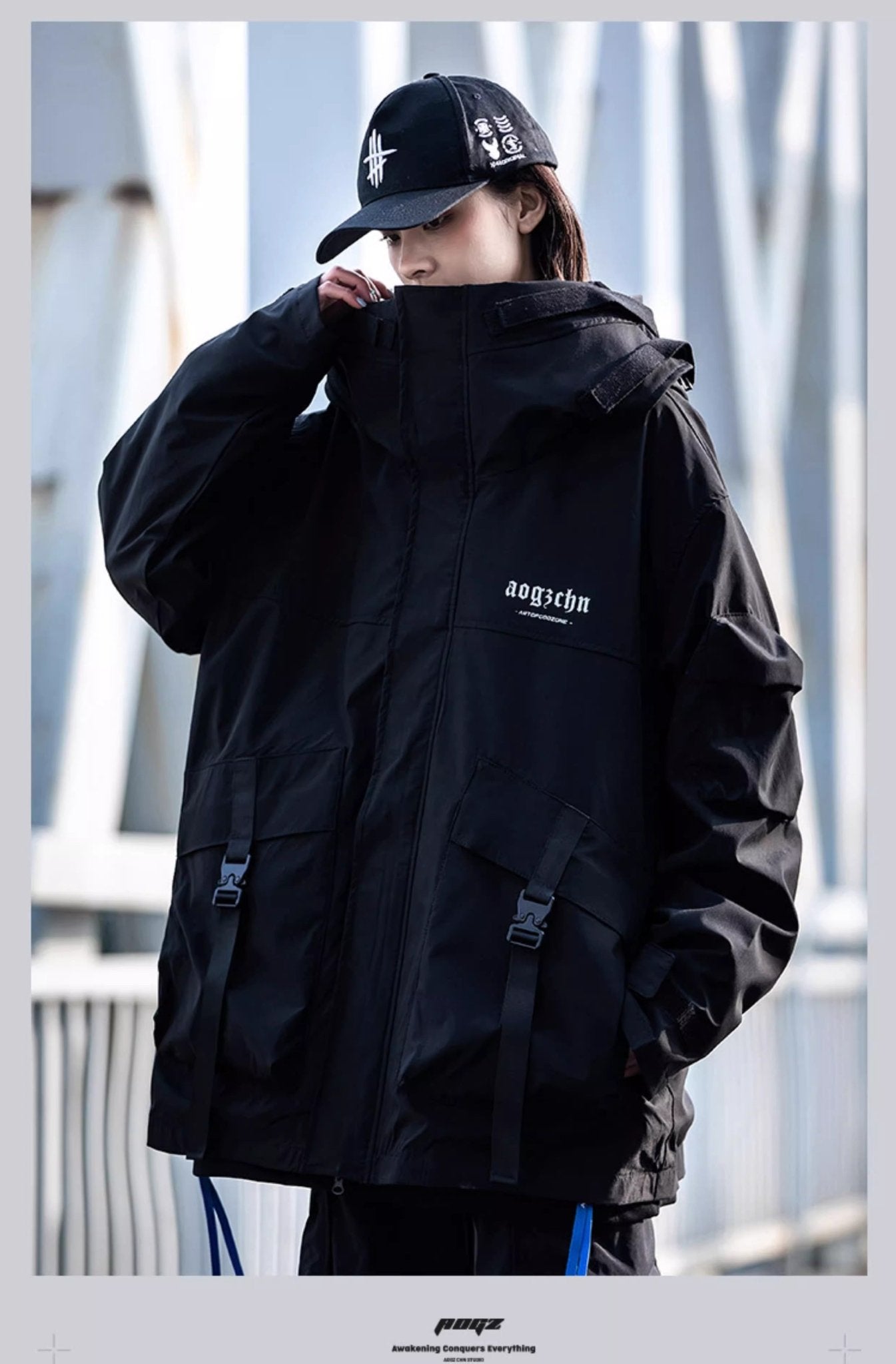 AOGZ】クロノス・ディフェンダーシェルジャケット