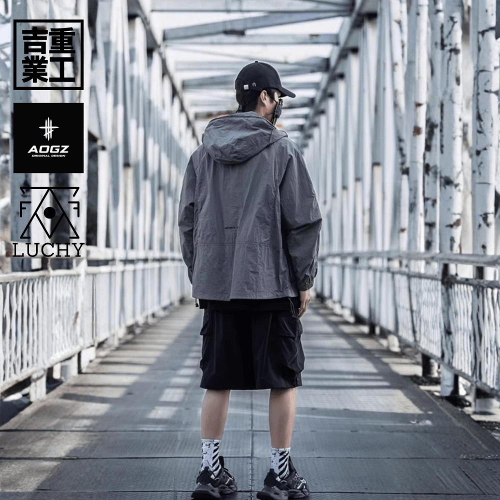 2点セット ORIHICA アンコンジャケット SS グレー SOLOTEX QOS】ミディアムグレー無地ジャケット スリム LES MUES