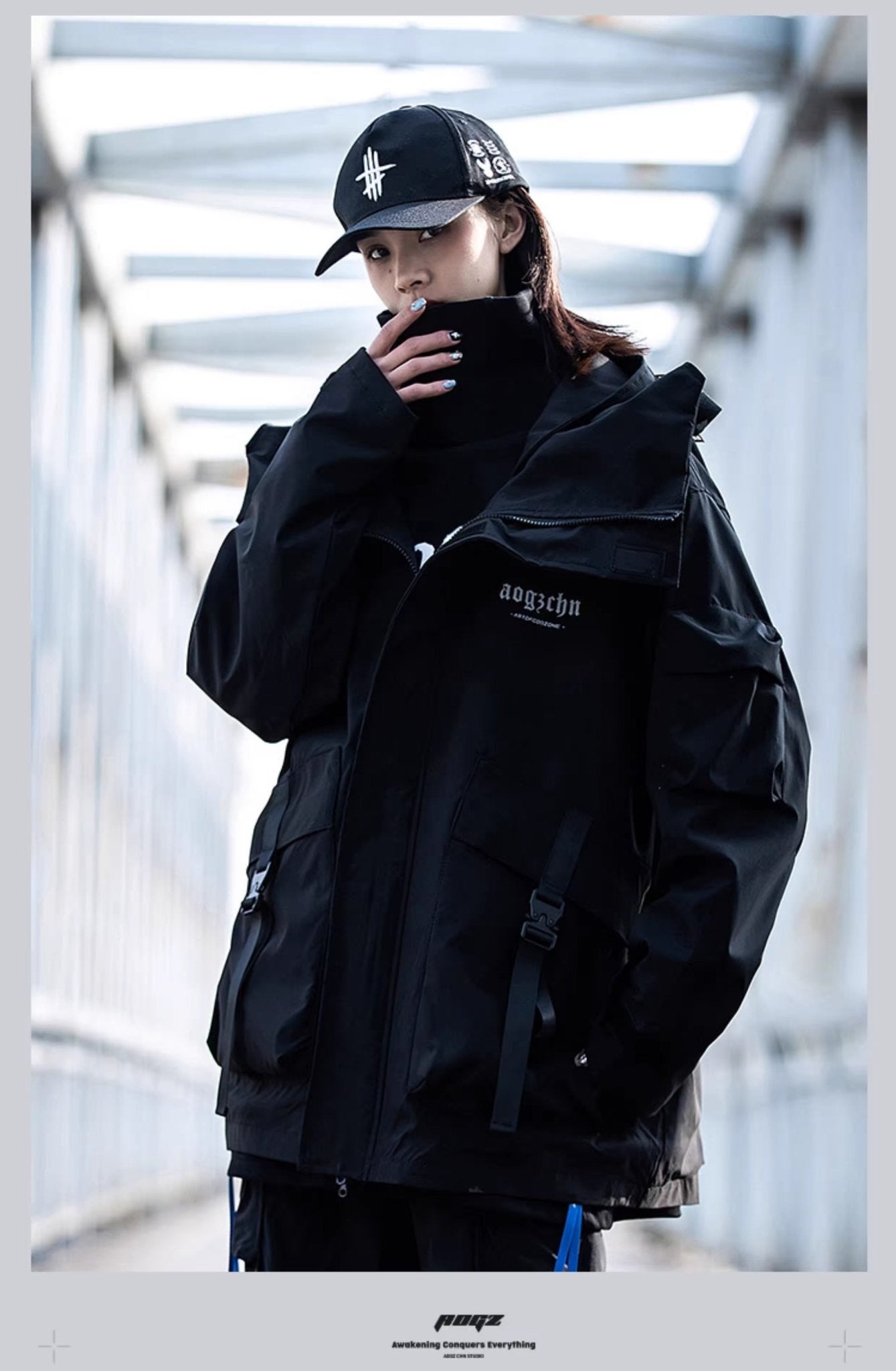 CRONOS SOFT SHELL JACKET （BLACK） Sサイズ AOGZ】クロノス・ディフェンダーシェルジャケット
