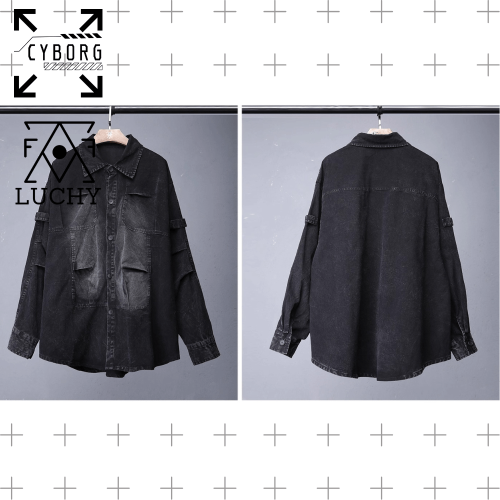【CYBORG】アブソリュート・ルーズフィットオーバーシャツ - LUCHYテックウェア＆サバゲー専門店