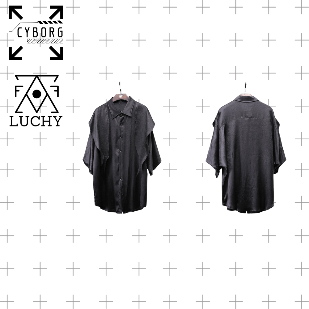【CYBORG】ドレープシャドウワイドシャツ - LUCHYテックウェア＆サバゲー専門店