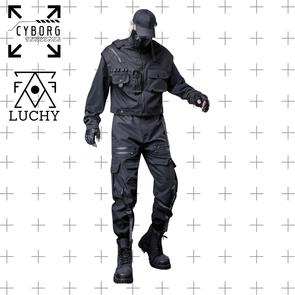 【CYBORG】サイバーパンク・ノンストレッチパンツ - LUCHYテックウェア＆サバゲー専門店