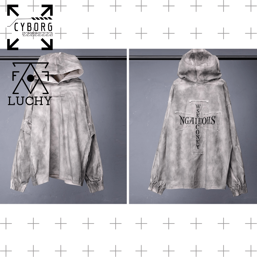 【CYBORG】レムナント・クロスパッチフーディ - LUCHYテックウェア＆サバゲー専門店