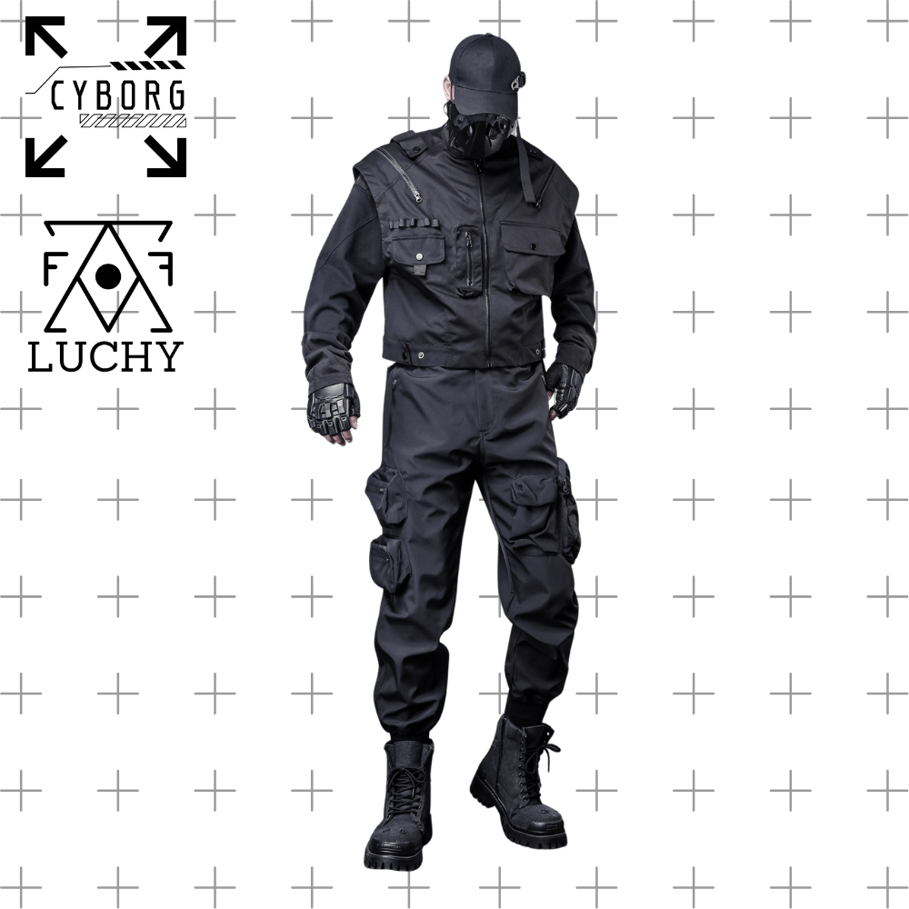 【CYBORG】サイバーパンク・ジョガーパンツ - LUCHYテックウェア＆サバゲー専門店