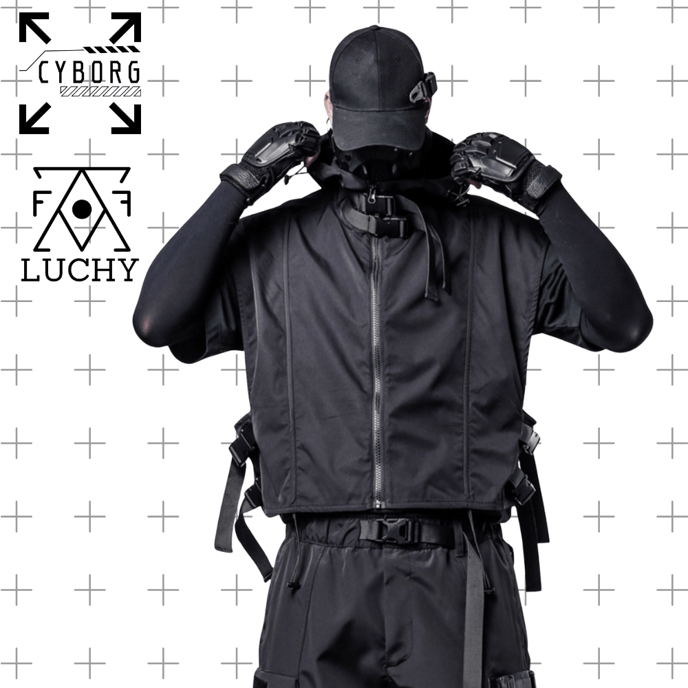 【CYBORG】タクティカルドロップベストフーデッド - LUCHYテックウェア＆サバゲー専門店