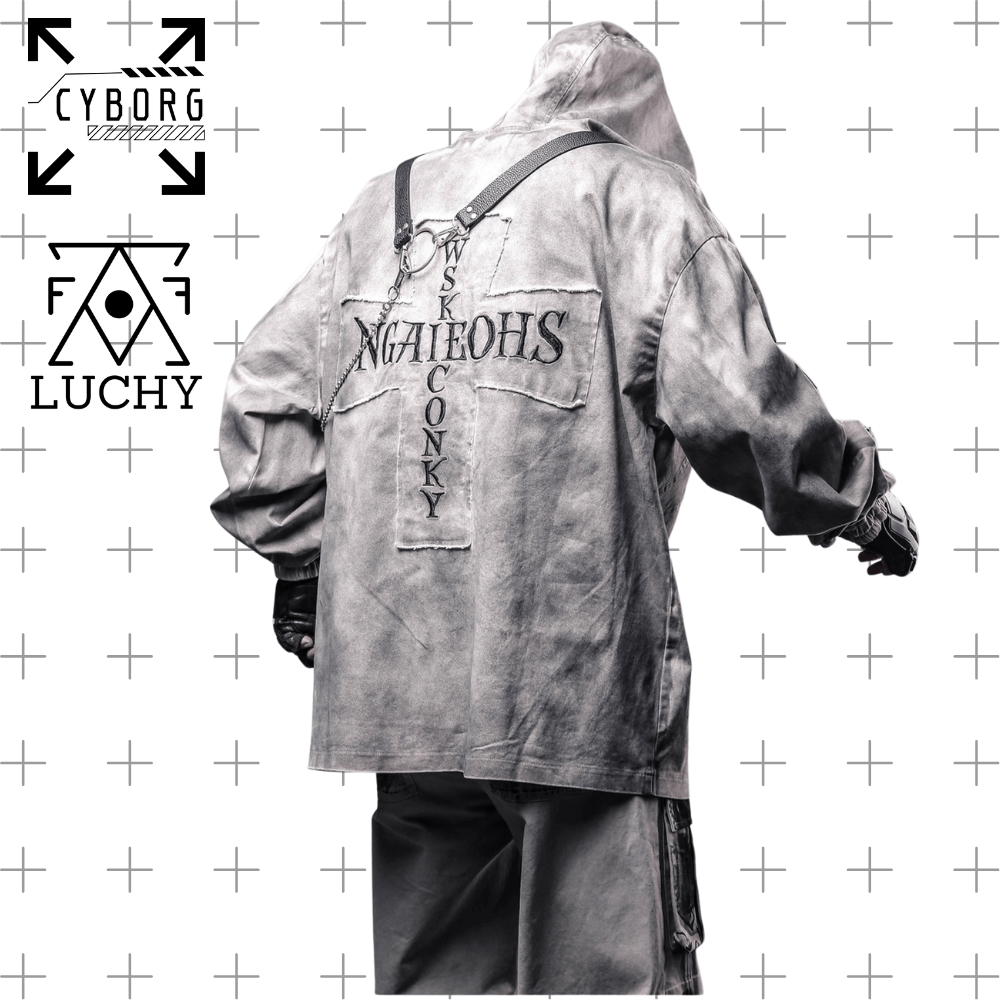 【CYBORG】レムナント・クロスパッチフーディ - LUCHYテックウェア＆サバゲー専門店