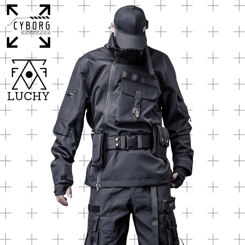 【CYBORG】アビス・オペレーターパーカー - LUCHYテックウェア＆サバゲー専門店