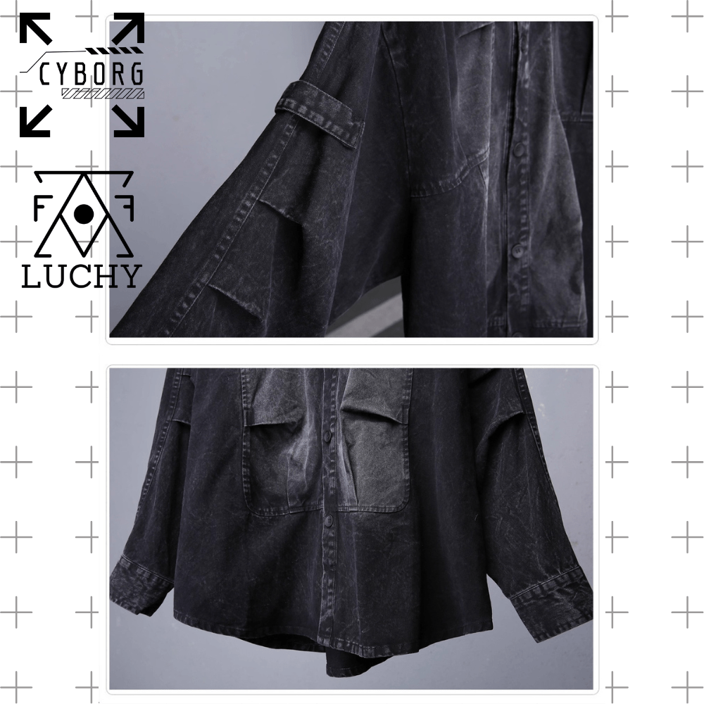 【CYBORG】アブソリュート・ルーズフィットオーバーシャツ - LUCHYテックウェア＆サバゲー専門店