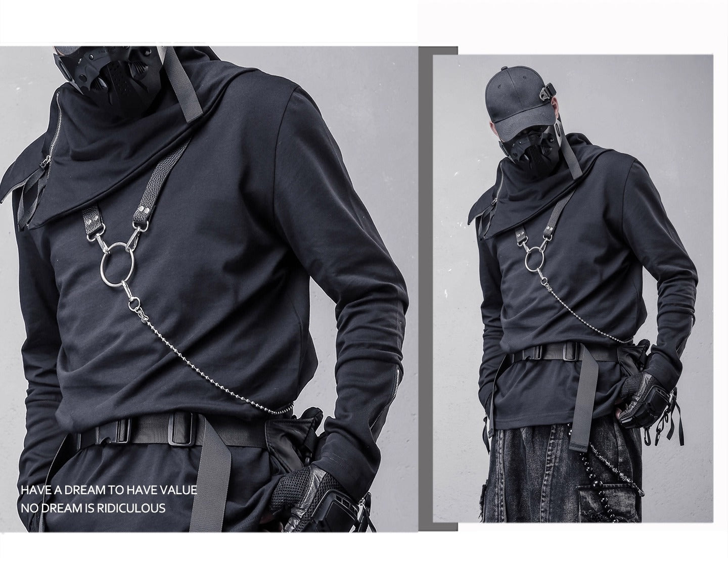 【CYBORG】サイファー・ネック・シェルロングスリーブトップス - LUCHYテックウェア＆サバゲー専門店