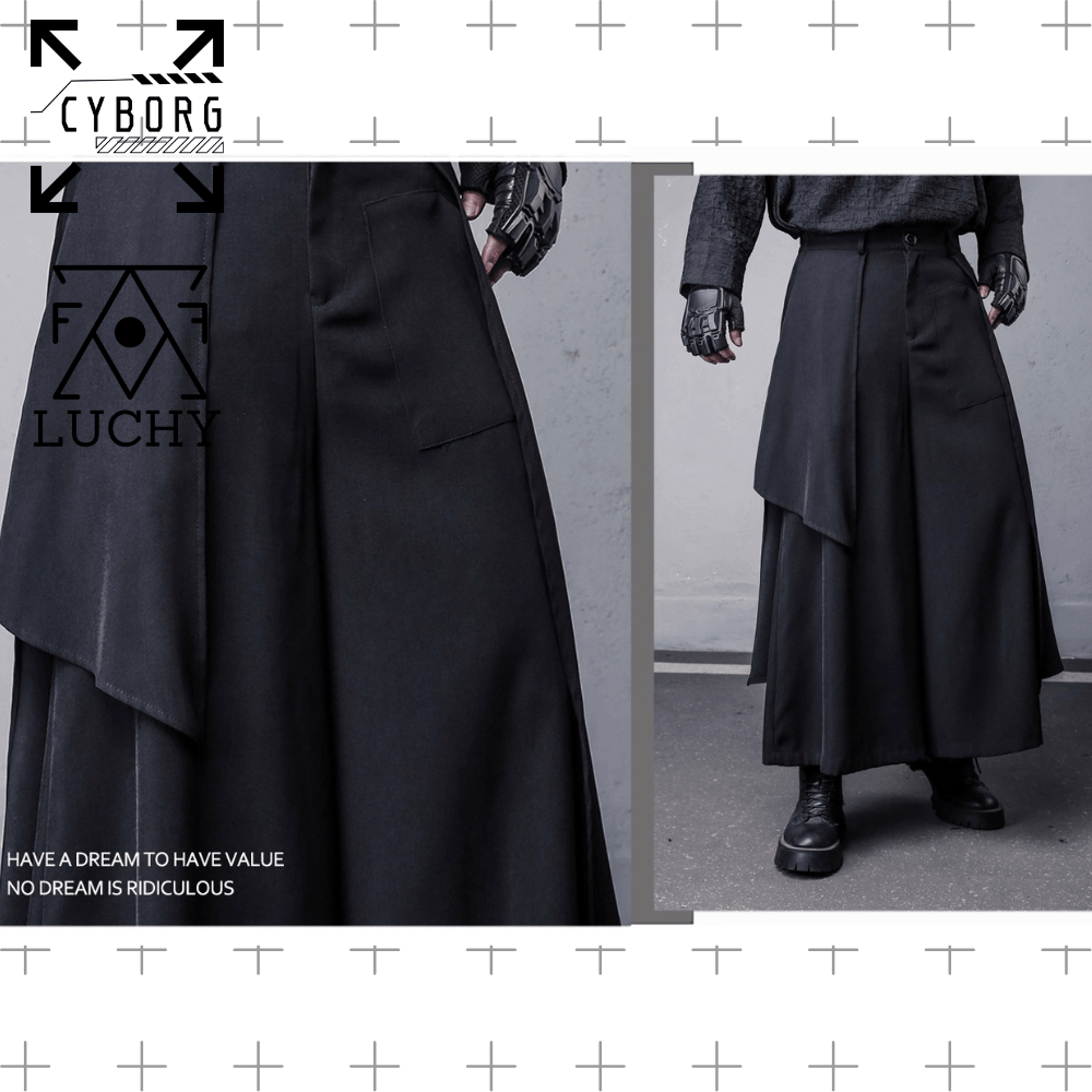 【CYBORG】ドレープシャドウ・ワイドパンツ - LUCHYテックウェア＆サバゲー専門店