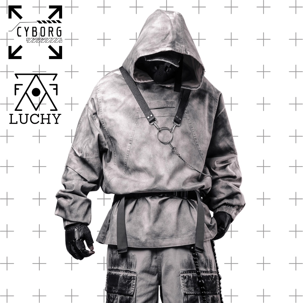 【CYBORG】レムナント・クロスパッチフーディ - LUCHYテックウェア＆サバゲー専門店